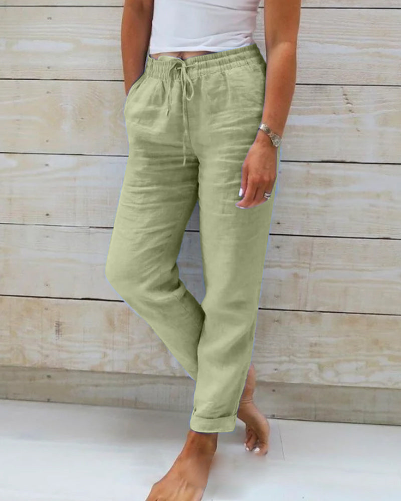 Stretchy Lightweight Casual Trousers Modeberg Bern