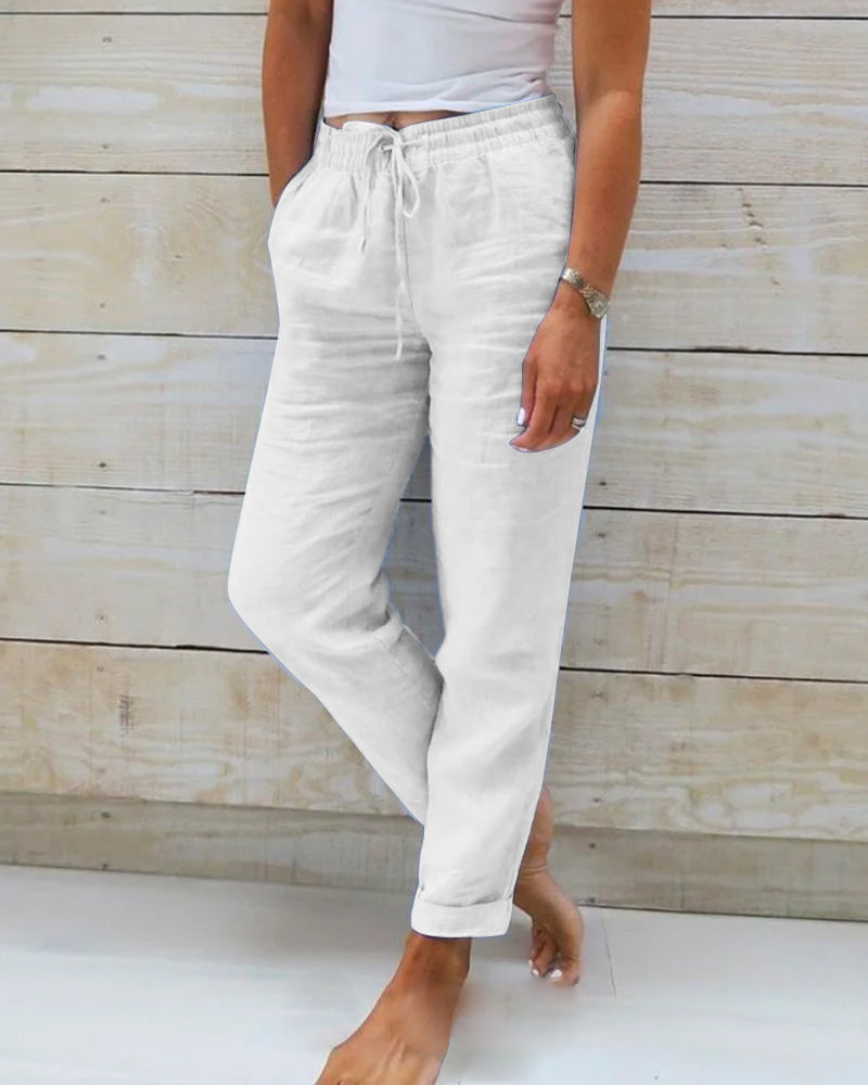 Stretchy Lightweight Casual Trousers Modeberg Bern