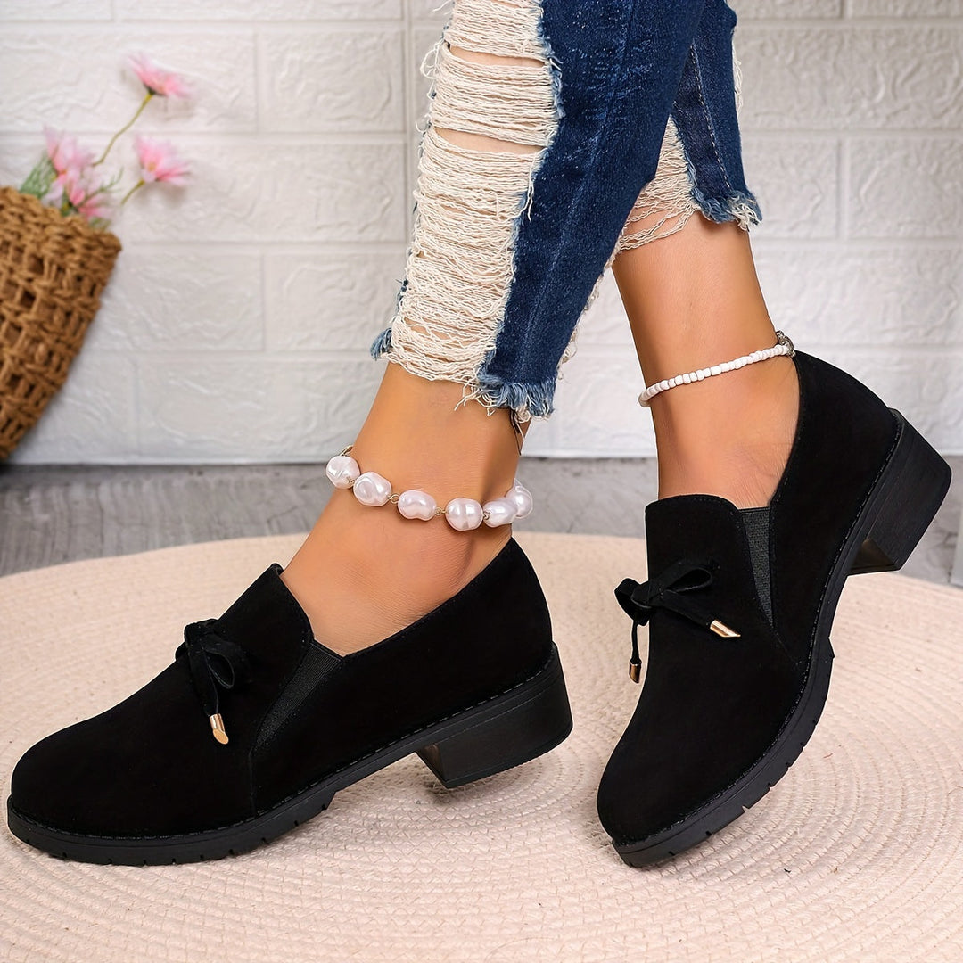 Bow-Detail Slip-On Loafers Modeberg Bern