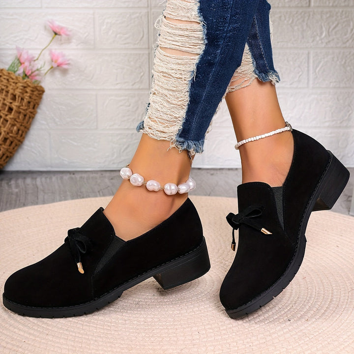 Bow-Detail Slip-On Loafers Modeberg Bern