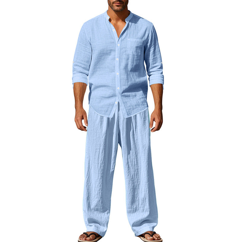 Gerald - Komfortables Set aus Langarmshirt und Hose für Herren Modeberg Bern