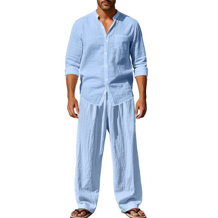 Gerald - Komfortables Set aus Langarmshirt und Hose für Herren Modeberg Bern