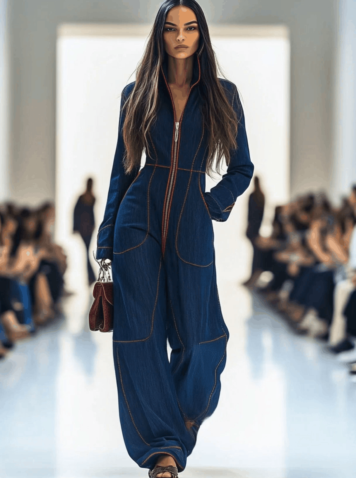 Lorvaneck™ Retro Denim Overall Modeberg Bern
