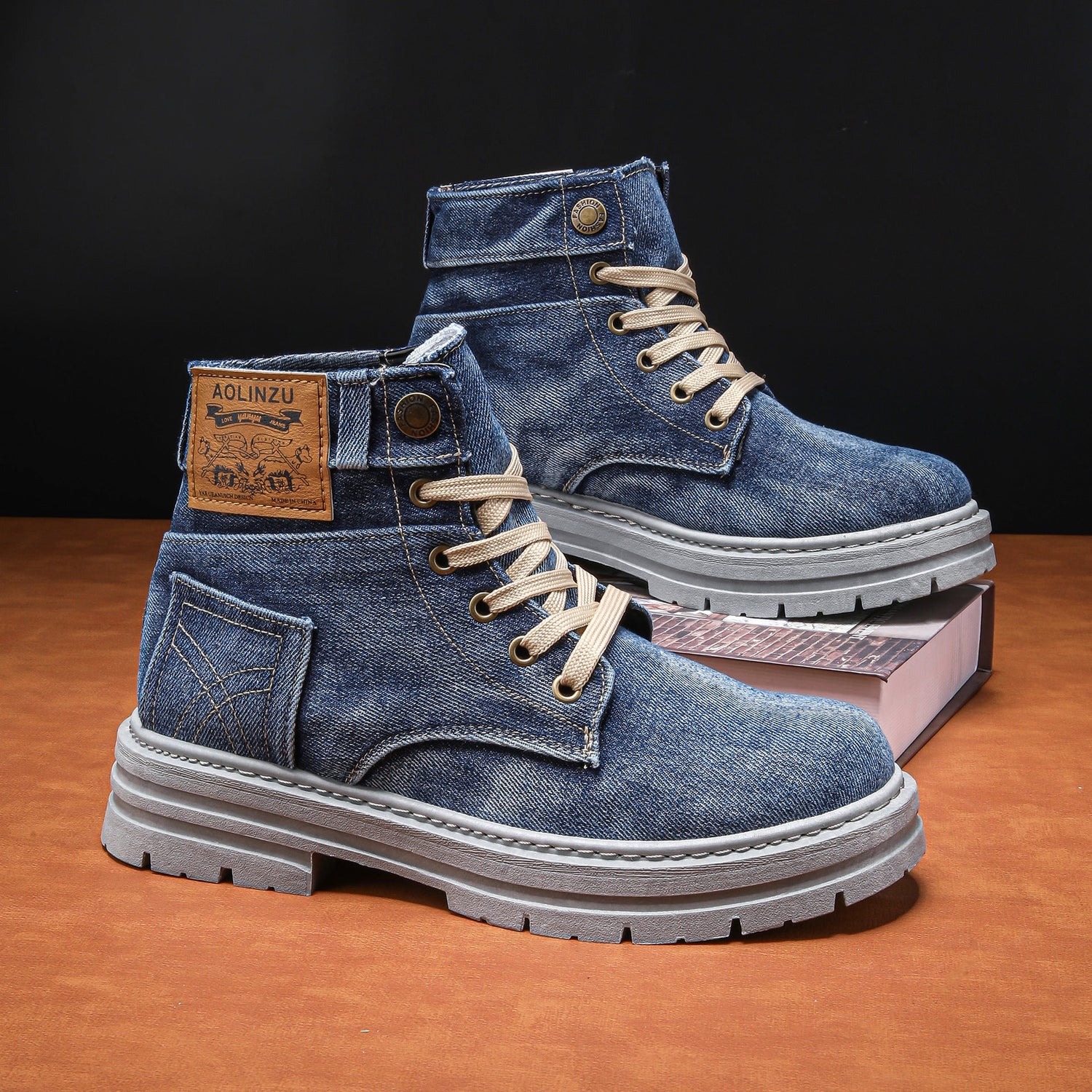 Rhovan™ Denim Stiefel Modeberg Bern