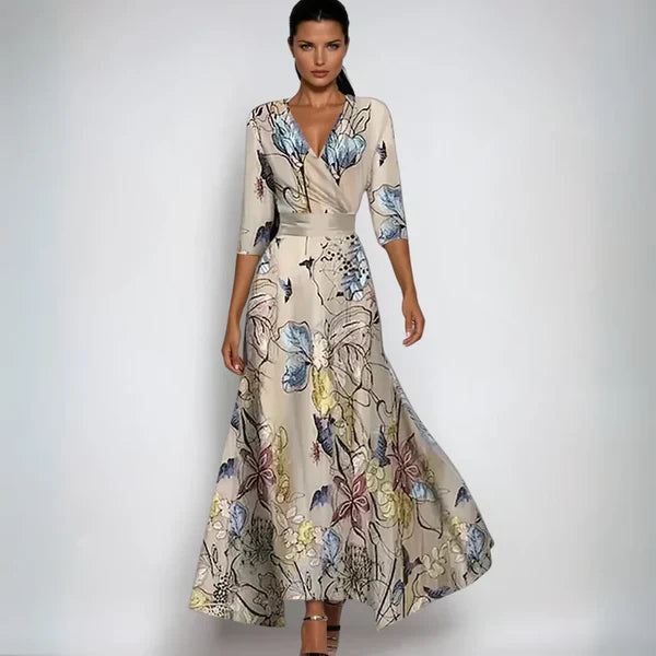 Isabella™ Elegantes Kleid mit Ärmeln Modeberg Bern