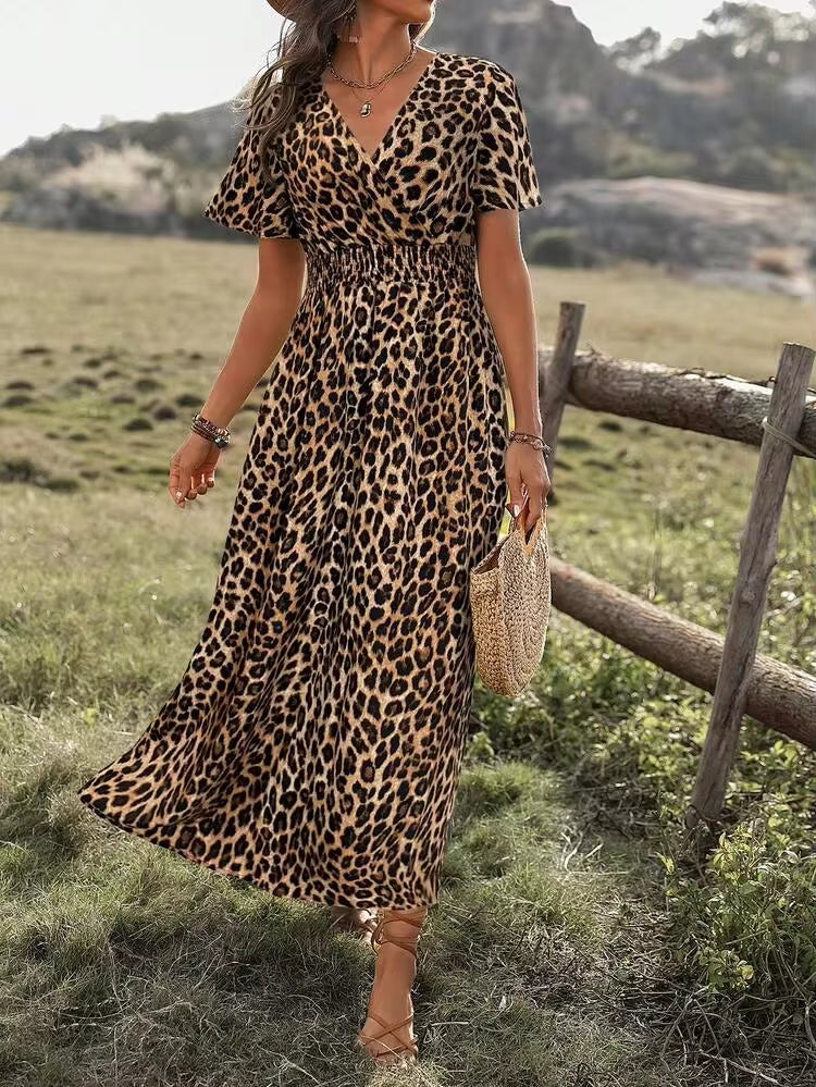 Kiara™ Maxikleid mit Leoparden-Print Modeberg Bern