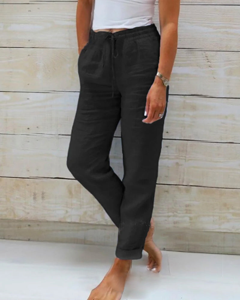 Stretchy Lightweight Casual Trousers Modeberg Bern