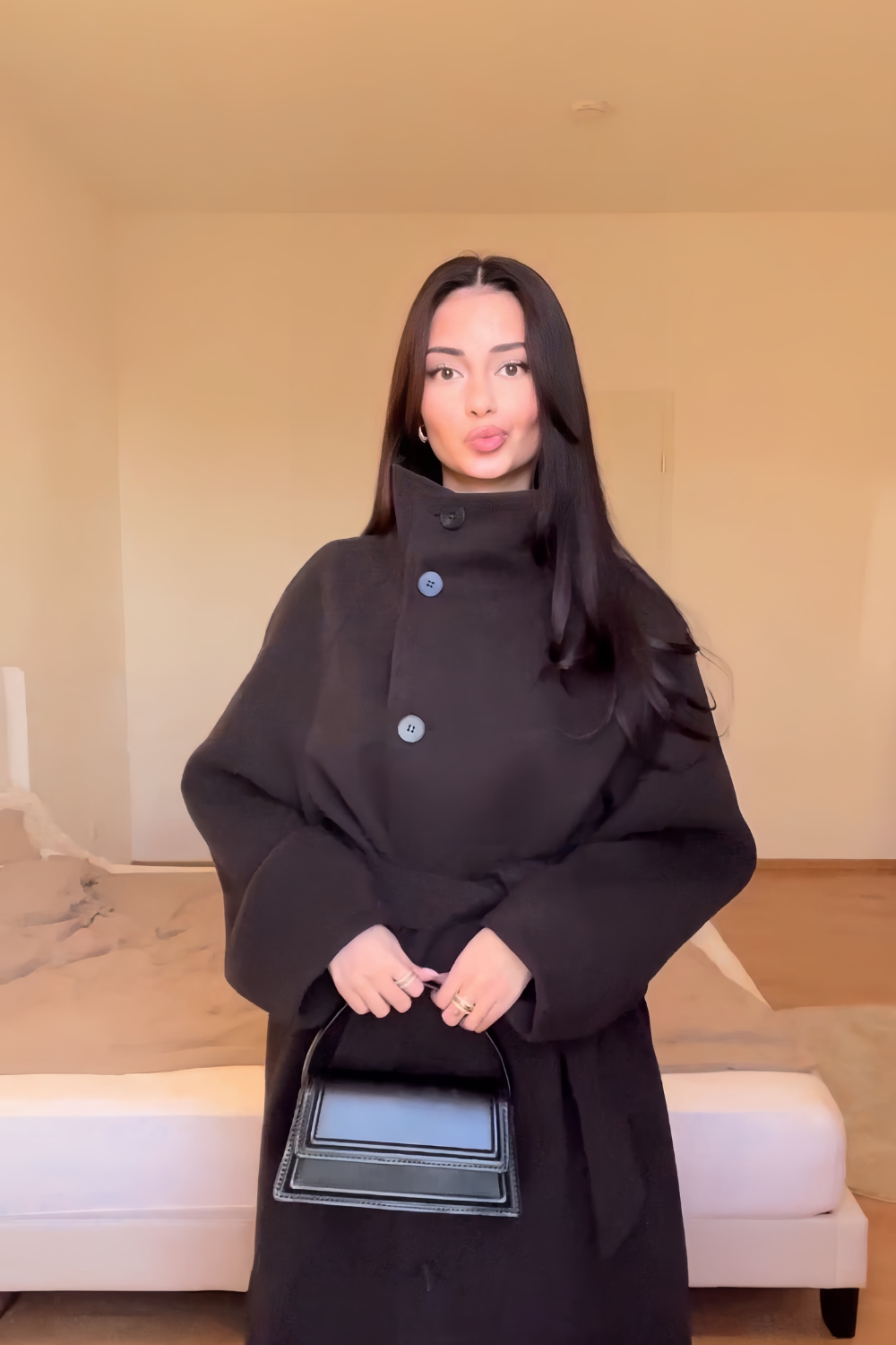 Lyran™ Wickelmantel mit Kragen Modeberg Bern