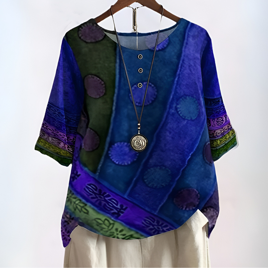 Marvella™ Bohème V-Ausschnitt-Shirt Modeberg Bern