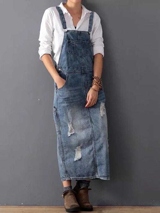Denira™ Schlitz-Pinafore-Kleid Modeberg Bern