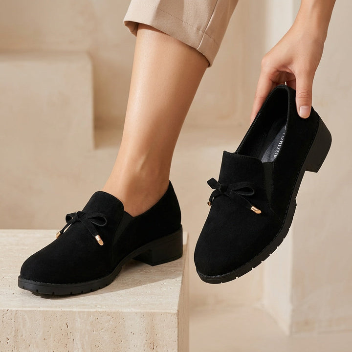 Bow-Detail Slip-On Loafers Modeberg Bern