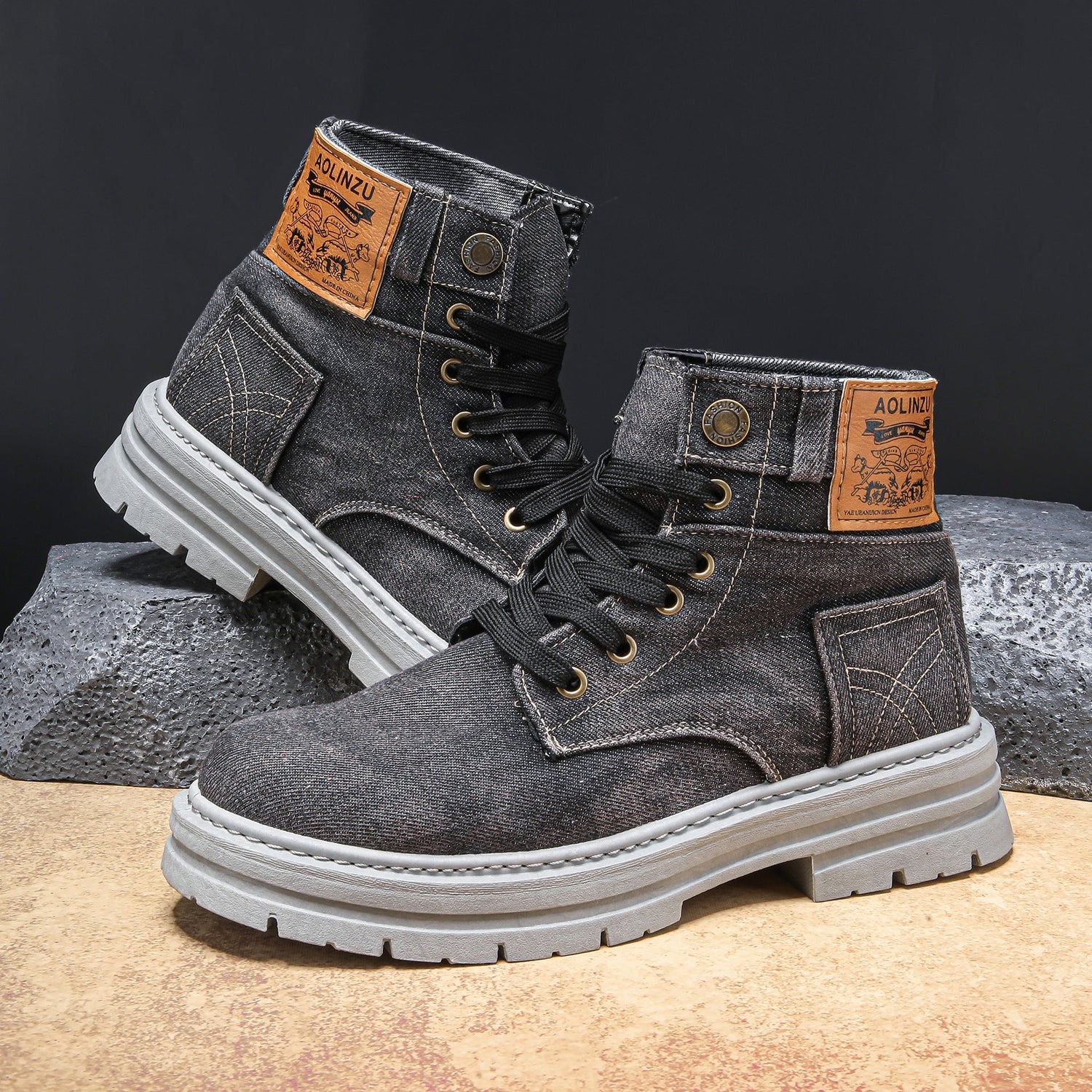 Rhovan™ Denim Stiefel Modeberg Bern