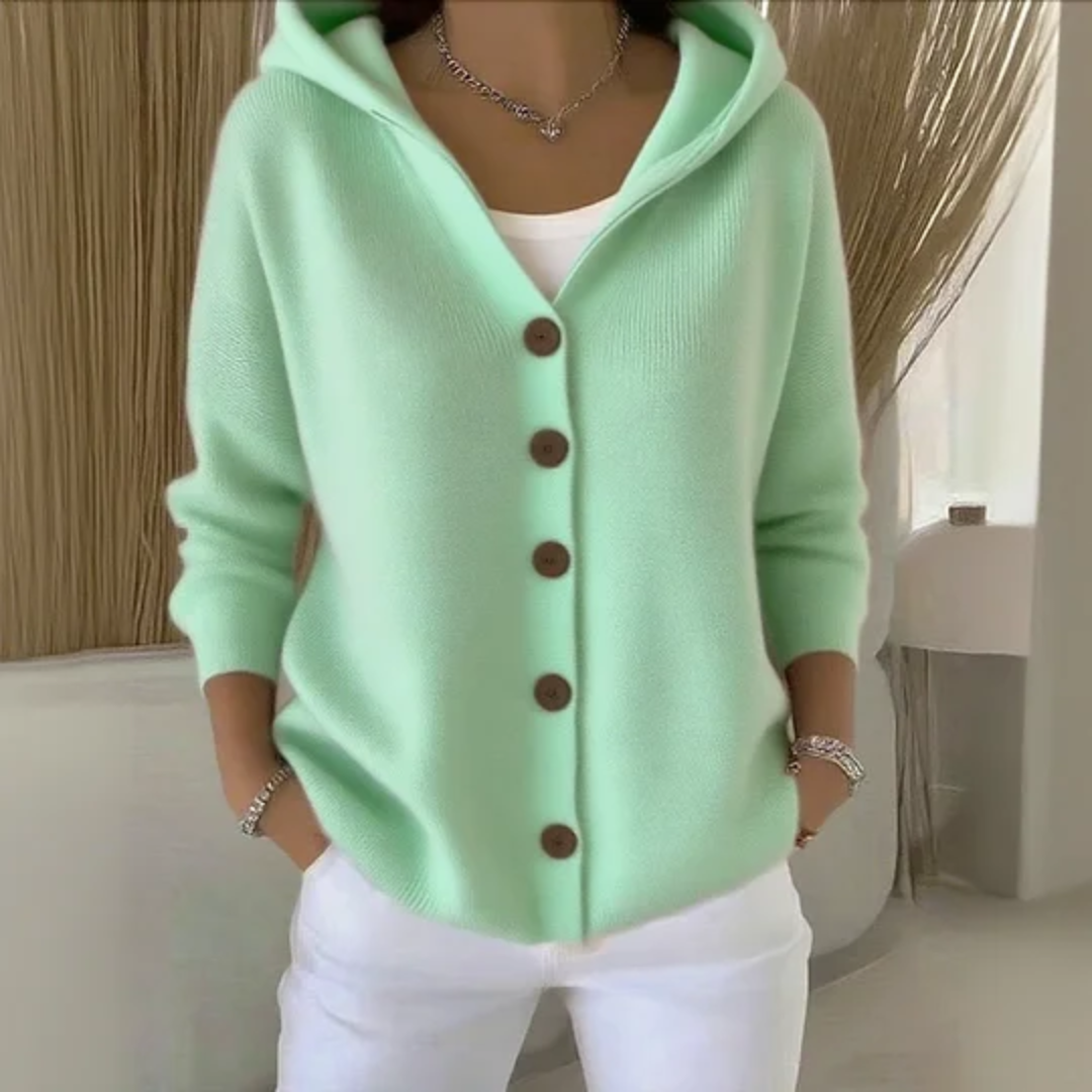 Thyren™ Kapuzen Strickjacke Modeberg Bern