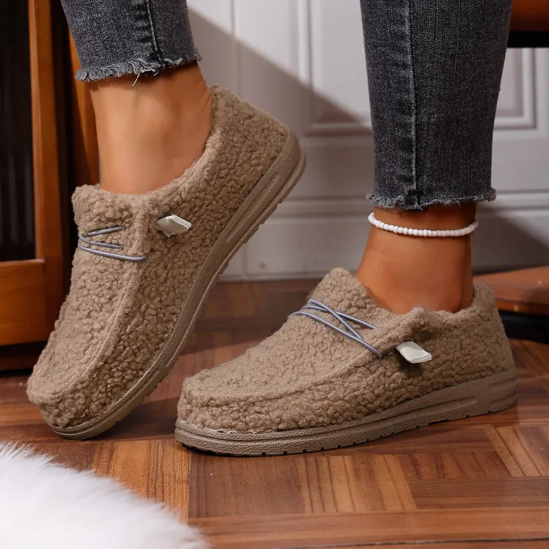 Zyvanna™ Kuschelige Teddy Slippers Modeberg Bern
