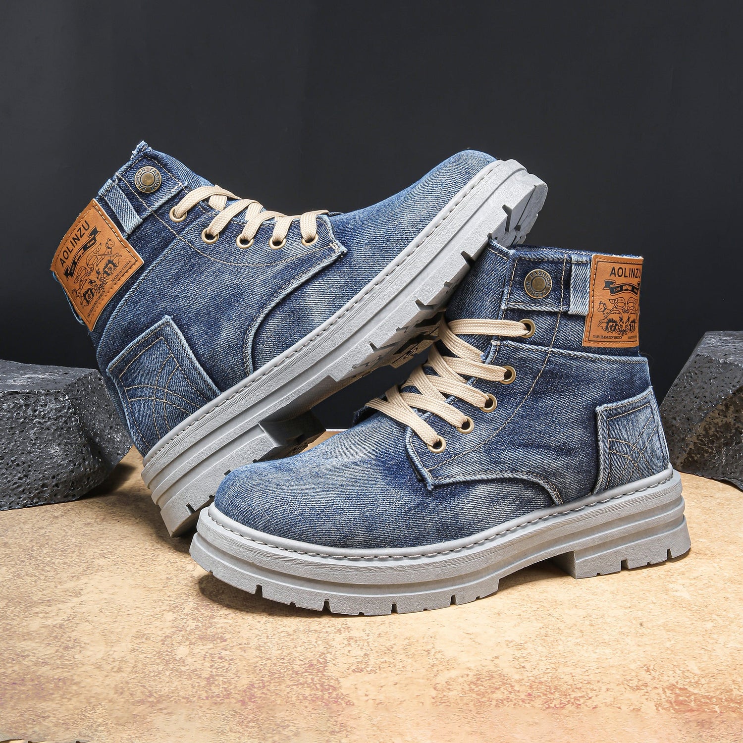 Rhovan™ Denim Stiefel Modeberg Bern
