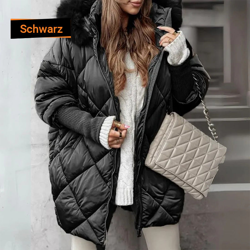 Korvenis™ Gefütterter Strick Parka Modeberg Bern