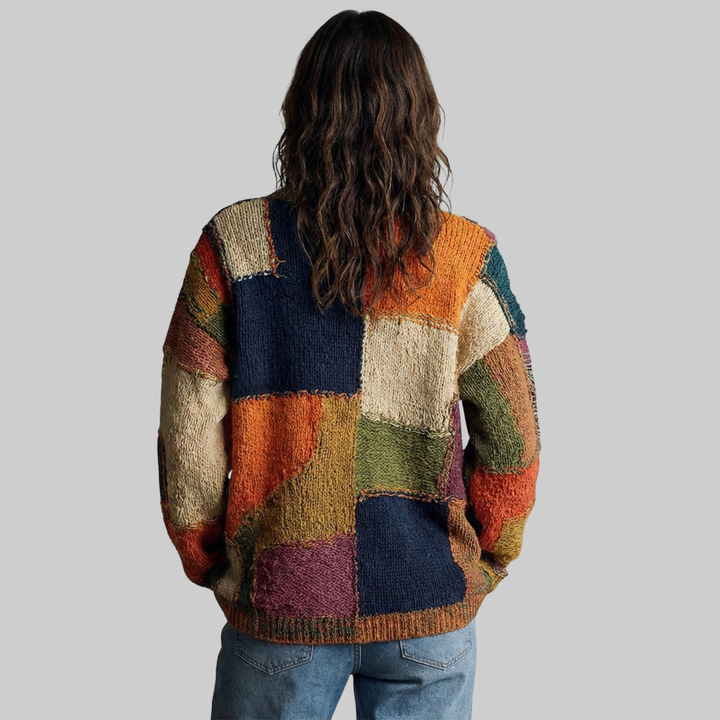 Zairon™ Künstlerisches Strickoberteil Modeberg Bern