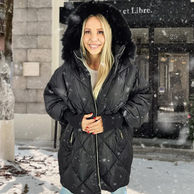 Korvenis™ Gefütterter Strick Parka Modeberg Bern