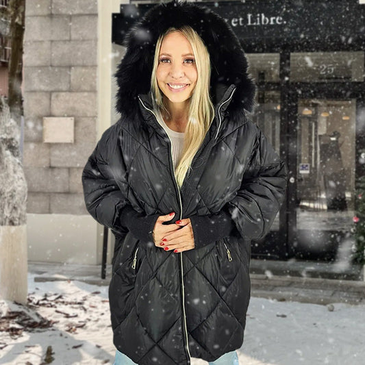 Korvenis™ Gefütterter Strick Parka Modeberg Bern