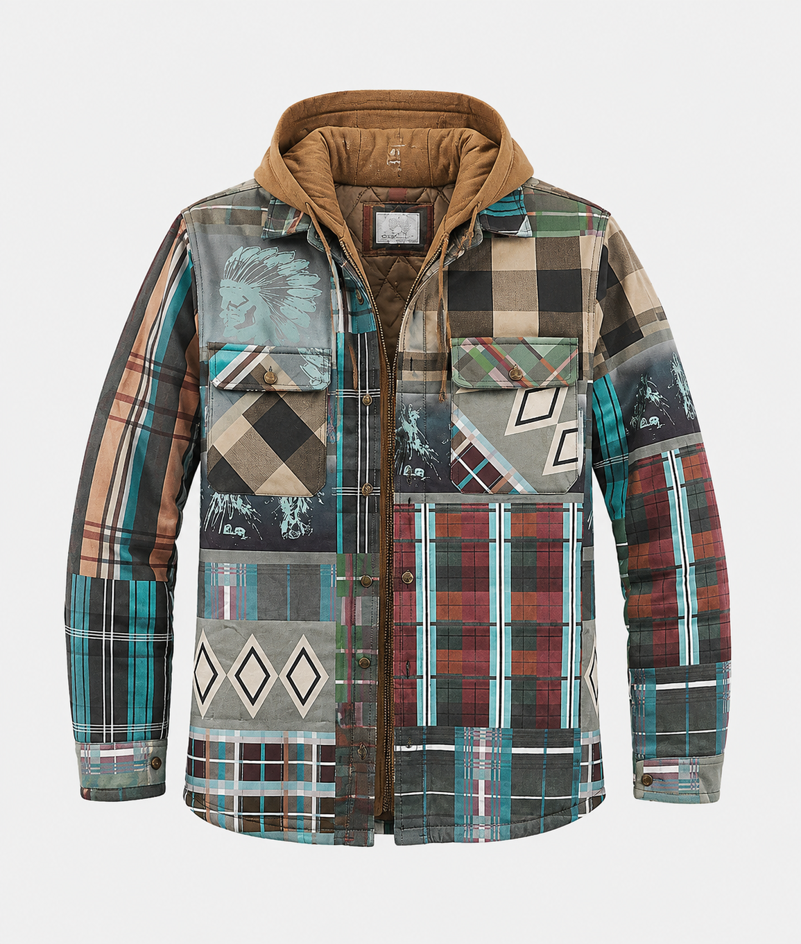 Zavrielle™ Patchwork Jacke Modeberg Bern