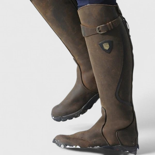 Supportive Buckled Accent Ankle Boots Modeberg Bern