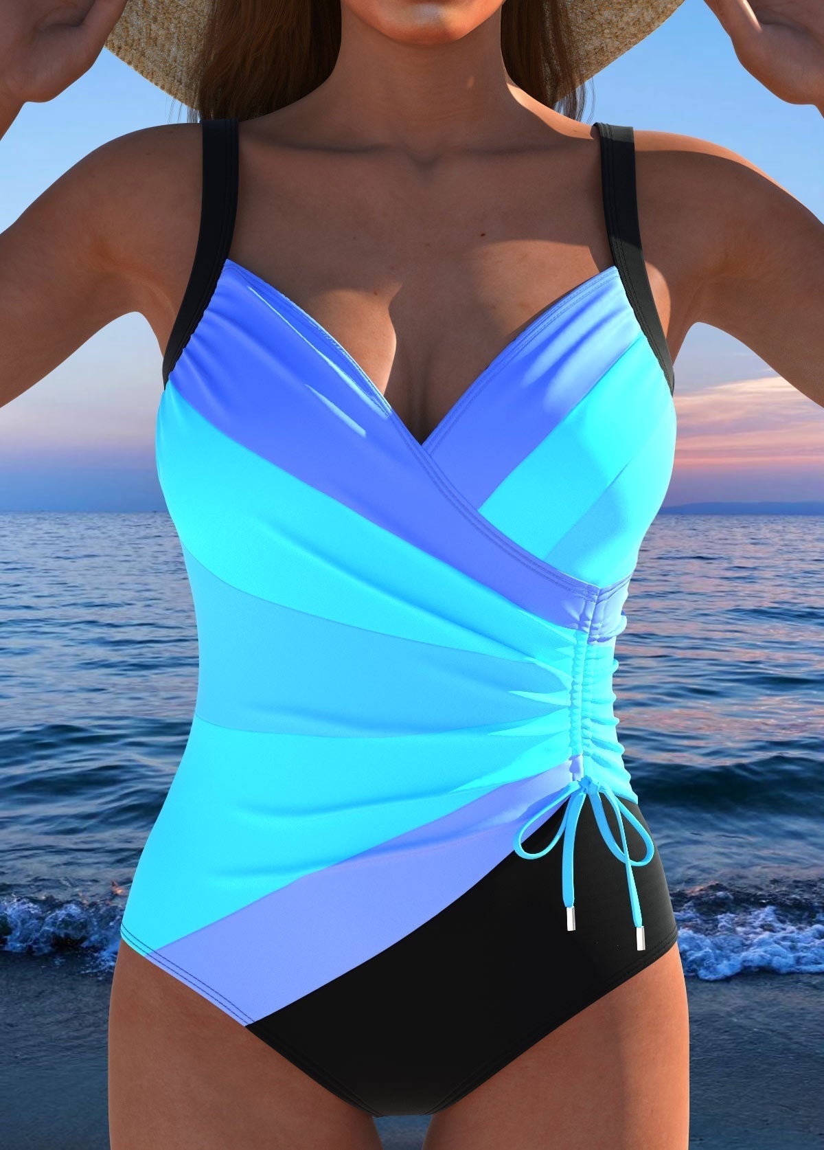 Brionis™ Stilvoller Surplice Badeanzug Modeberg Bern