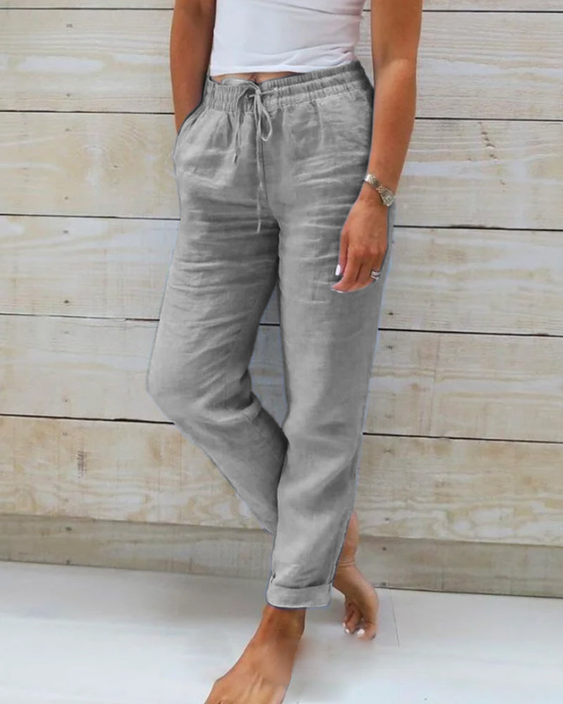 Stretchy Lightweight Casual Trousers Modeberg Bern