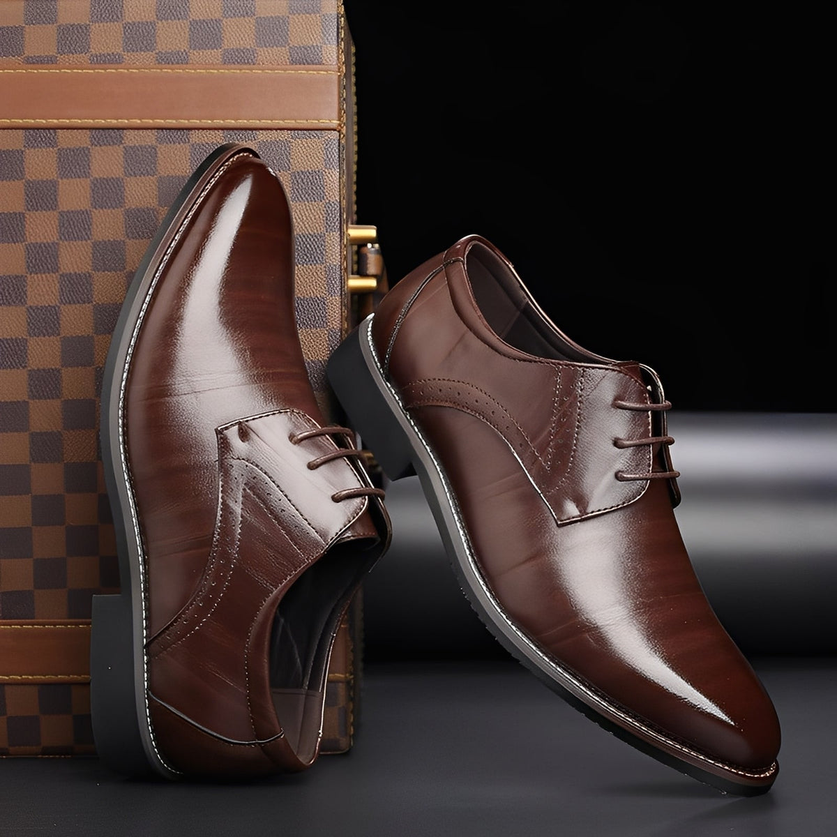 Beckham - Formelle Schnürschuhe im Brogue-Stil für Männer Modeberg Bern
