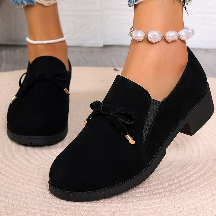 Bow-Detail Slip-On Loafers Modeberg Bern