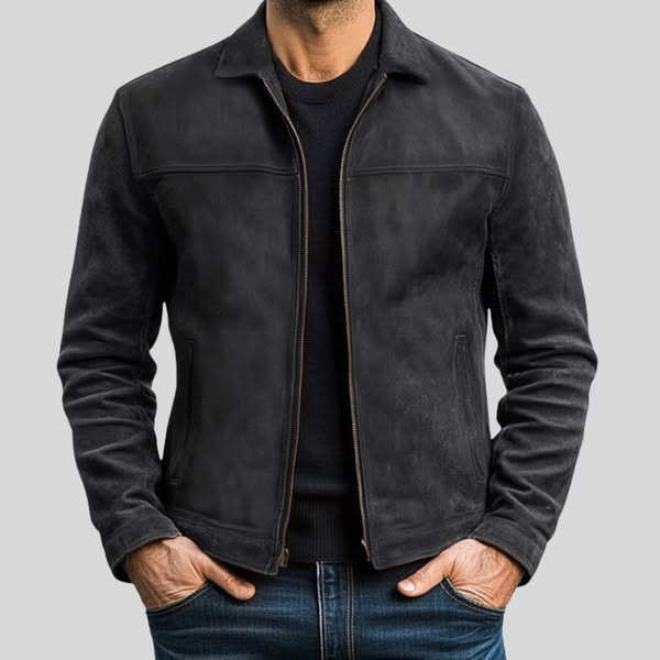 Renvox™ Zipper Leder Jacke Modeberg Bern
