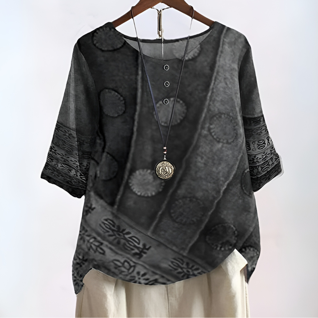 Marvella™ Bohème V-Ausschnitt-Shirt Modeberg Bern