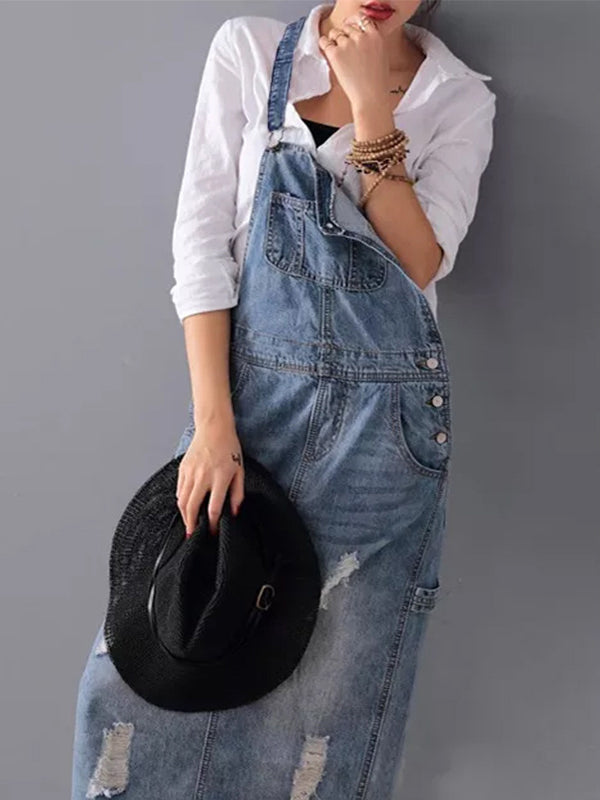 Denira™ Schlitz-Pinafore-Kleid Modeberg Bern