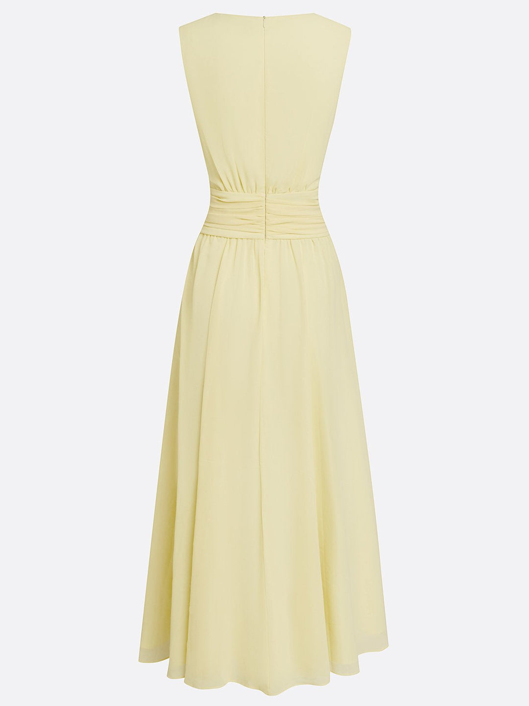 Ladina™ Ärmelloses Gerafftes A-Linien Maxikleid Modeberg Bern
