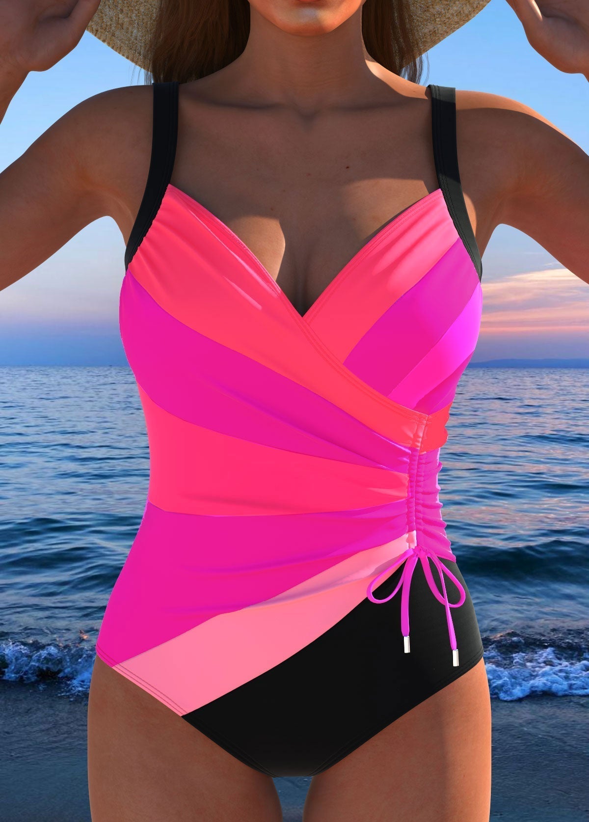 Brionis™ Stilvoller Surplice Badeanzug Modeberg Bern