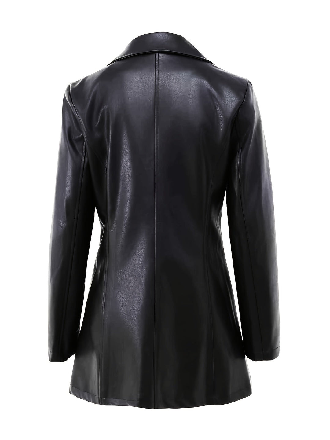 Mid-Length Coat with A-Line Hem and Notched Collar Modeberg Bern