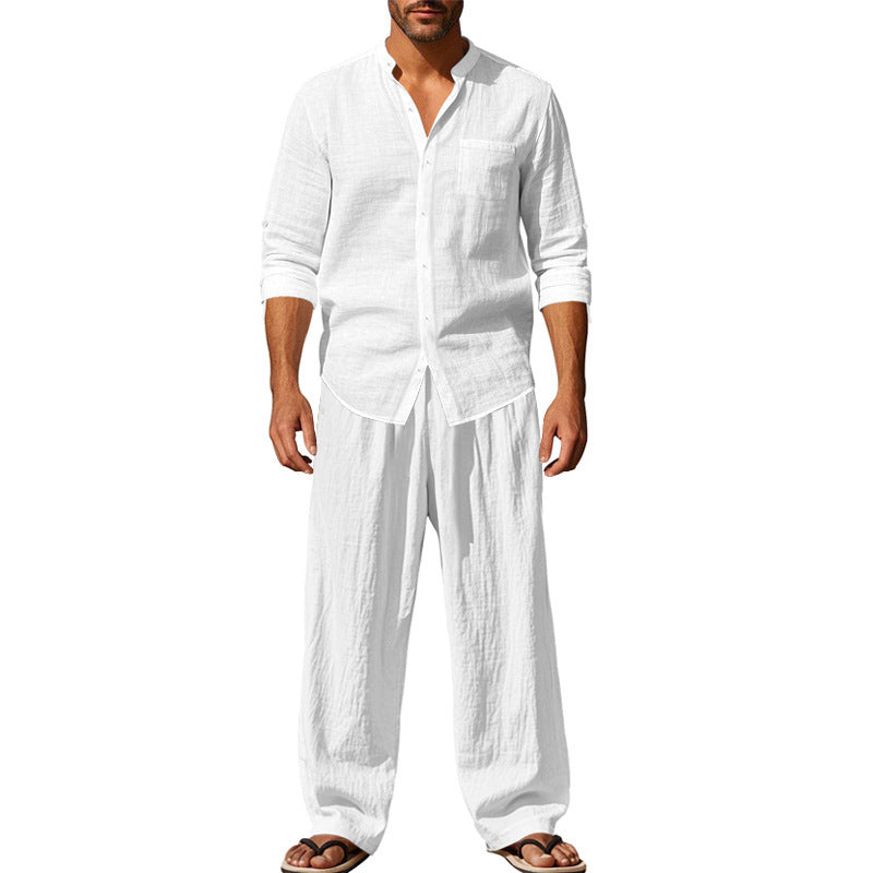 Gerald - Komfortables Set aus Langarmshirt und Hose für Herren Modeberg Bern