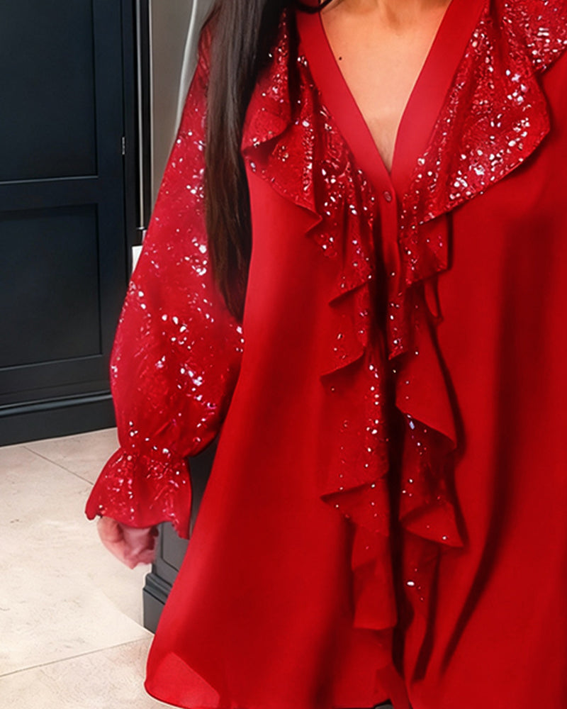 Oryla™ Locker Volant Bluse Modeberg Bern