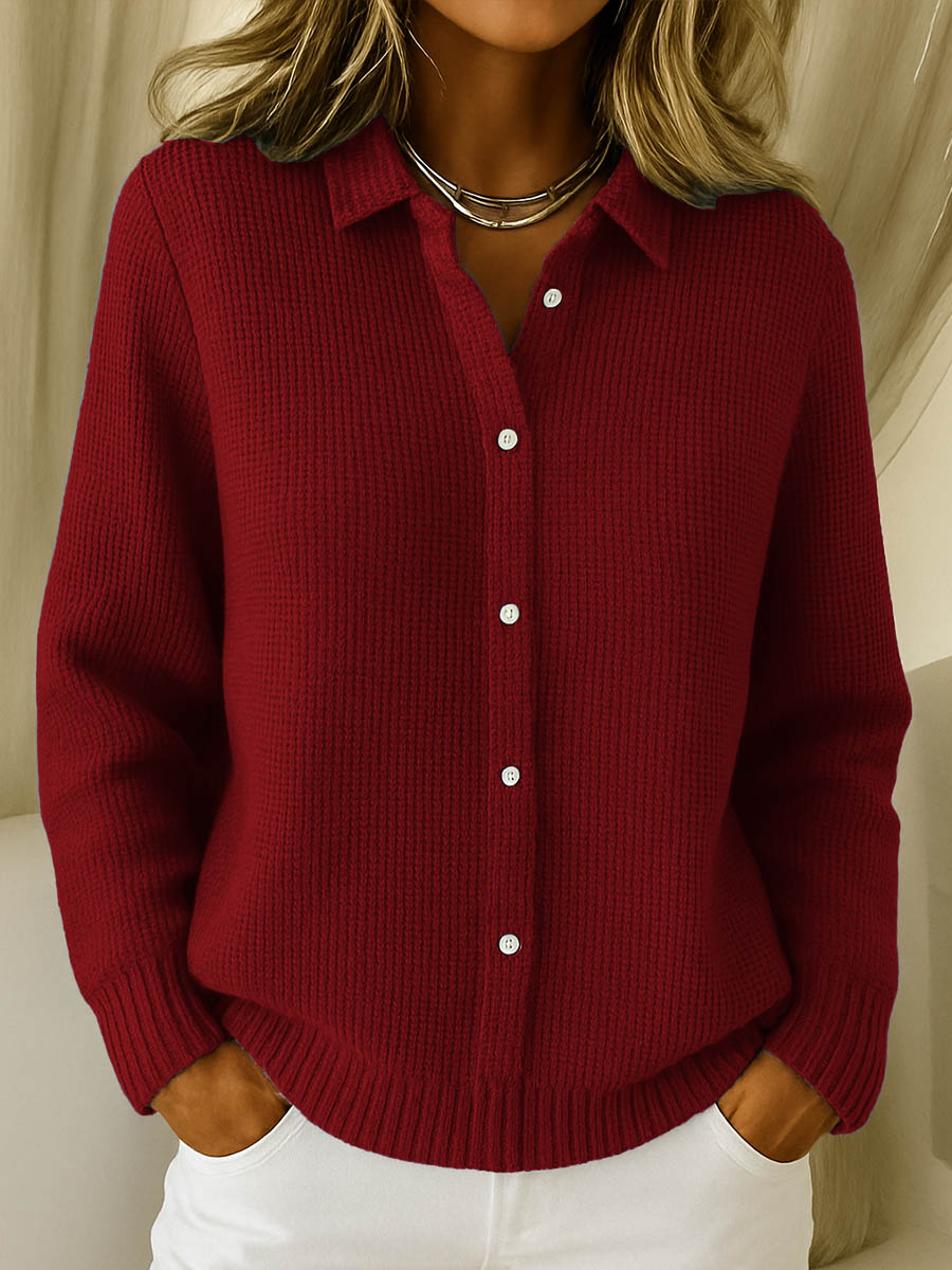 Elryn™ Knopf Strickbluse Modeberg Bern