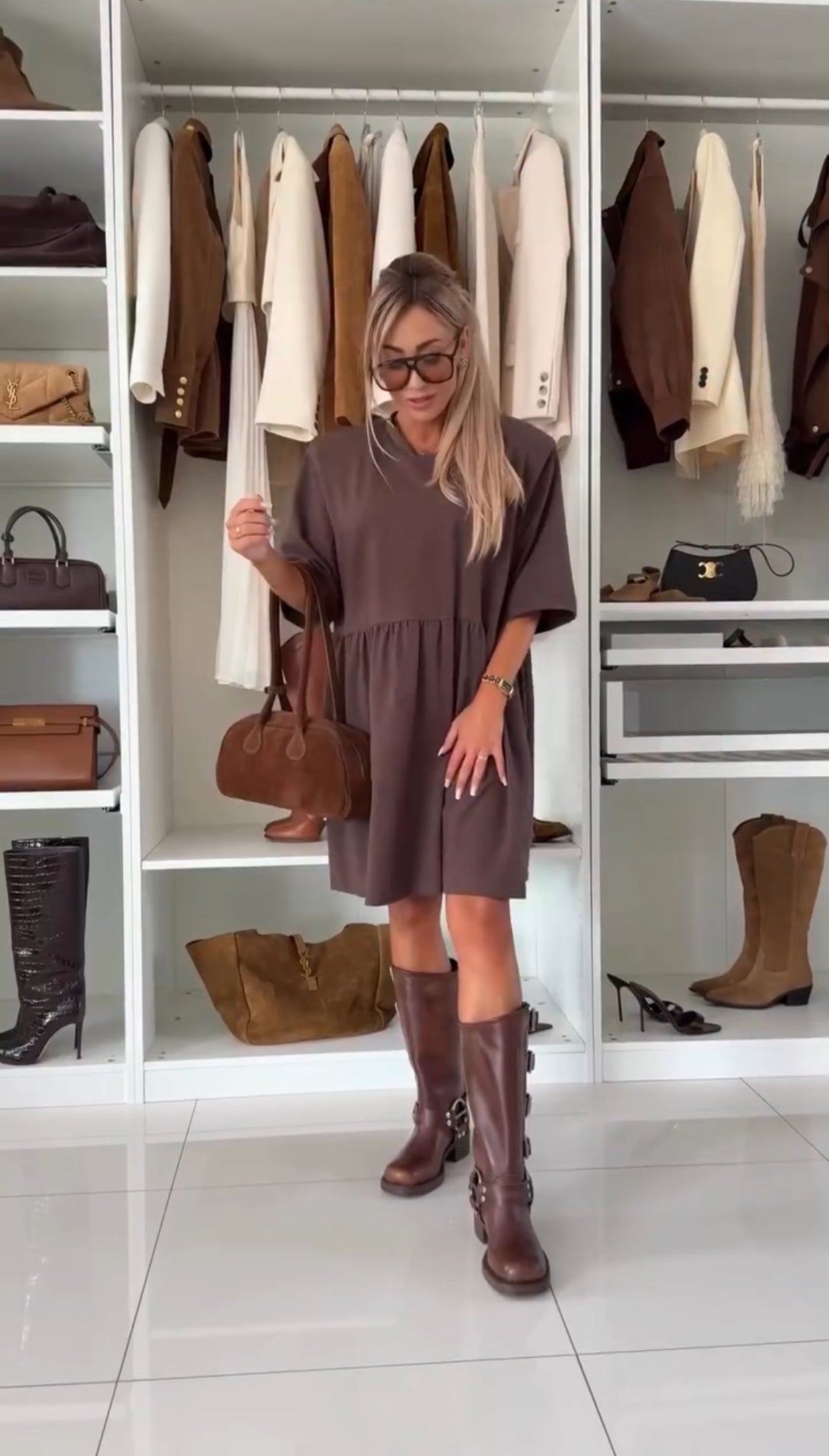 Nivoria™ Fließendes Midi Kleid Modeberg Bern