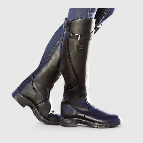 Supportive Buckled Accent Ankle Boots Modeberg Bern