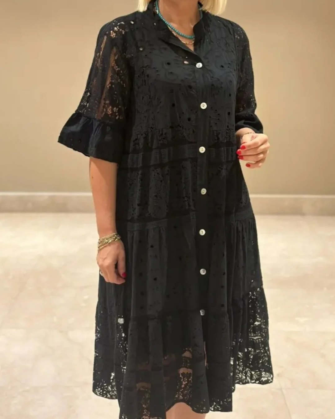 Cenavia™ Verspieltes Spitzenkleid Modeberg Bern