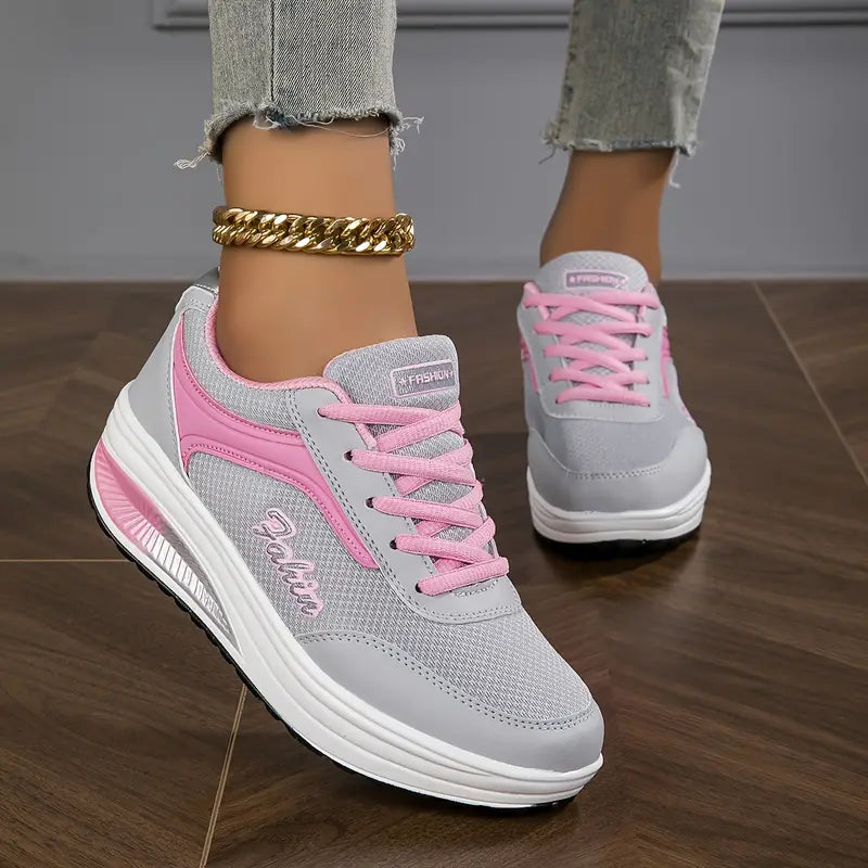 Platform Lace-Up Trainers Modeberg Bern