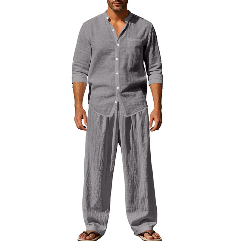Gerald - Komfortables Set aus Langarmshirt und Hose für Herren Modeberg Bern