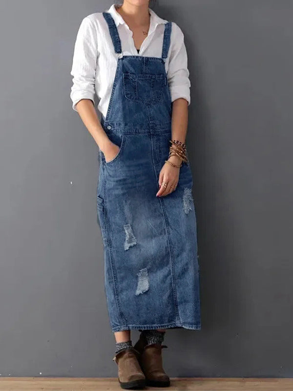 Denira™ Schlitz-Pinafore-Kleid Modeberg Bern