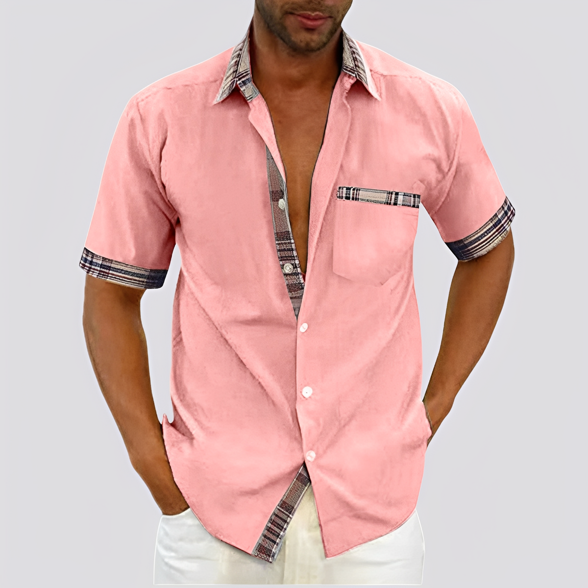 Matt - Elegantes Herren-Kurzarmhemd Modeberg Bern