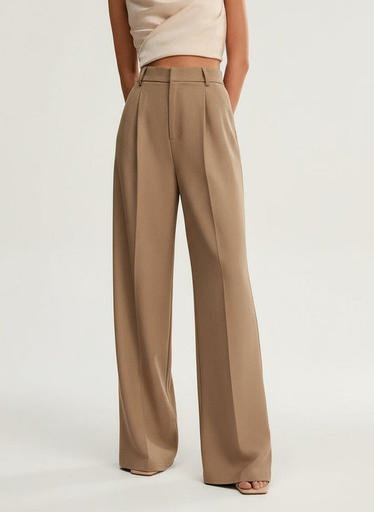 High Waist Wide Leg Tailored Trousers Modeberg Bern