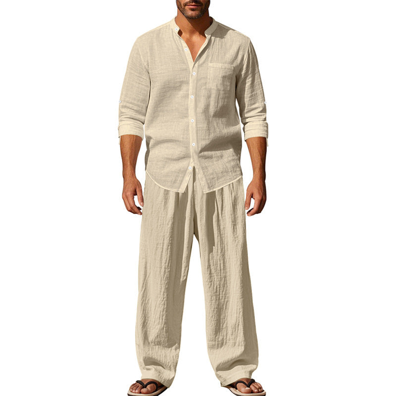 Gerald - Komfortables Set aus Langarmshirt und Hose für Herren Modeberg Bern