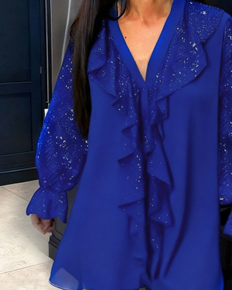 Oryla™ Locker Volant Bluse Modeberg Bern