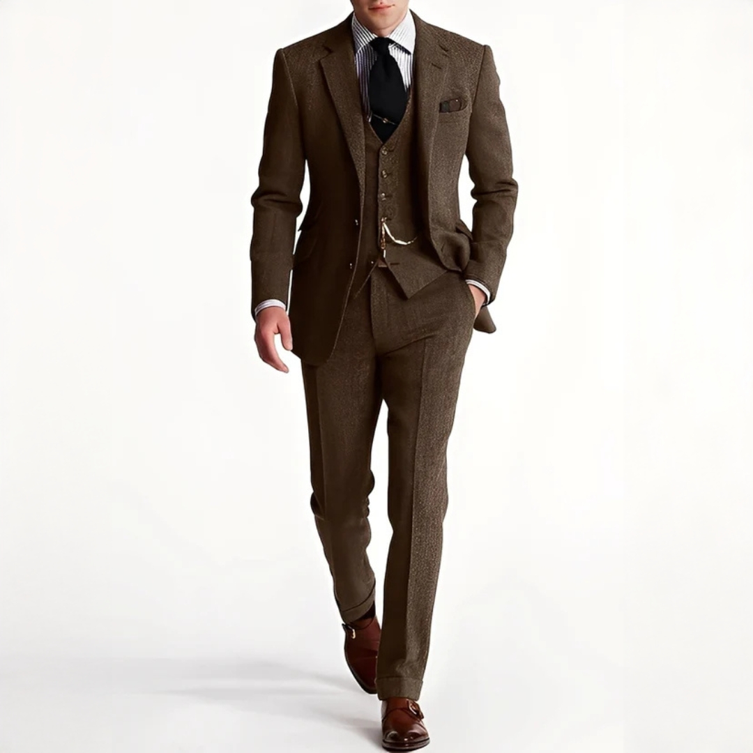 Desmond - Elegantes dreiteiliges Anzug-Set Modeberg Bern