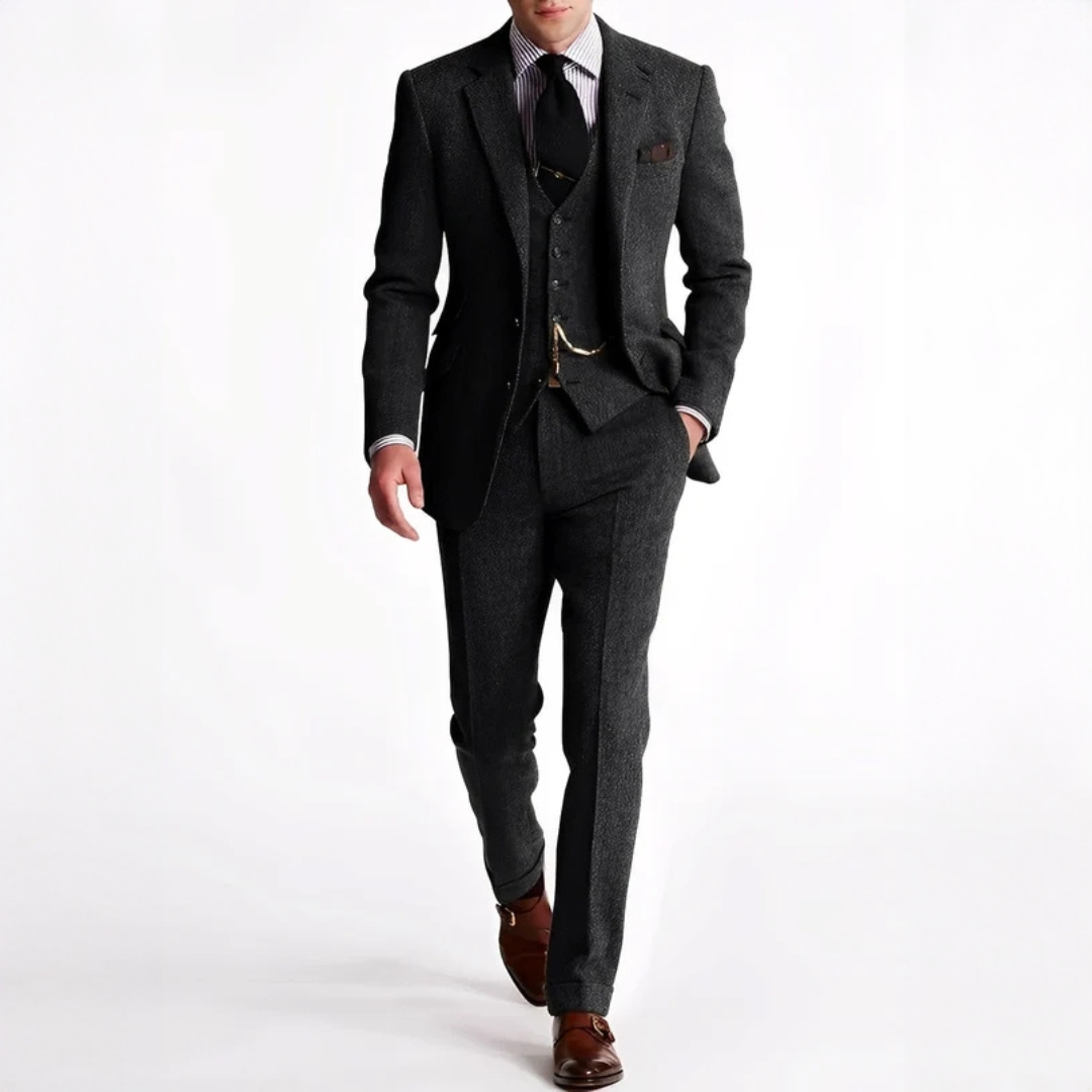 Desmond - Elegantes dreiteiliges Anzug-Set Modeberg Bern